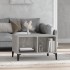 Mesa de centro madera contrachapada gris hormigón 60x50x36,5