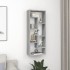 Estantería de pared madera de ingeniería gris Sonoma