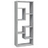 Estantería de pared madera de ingeniería gris Sonoma