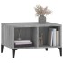 Mesa de centro madera contrachapada gris Sonoma 60x50x36,5