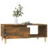 Mesa de centro madera contrachapada roble ahumado 90x50x36,5