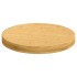 Tablero de mesa de bambú Ø50x4