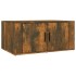 Mesa de centro madera contrachapada roble ahumado 80x50x36