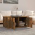 Mesa de centro madera contrachapada roble ahumado 80x50x36