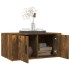 Mesa de centro madera contrachapada roble ahumado 80x50x36