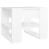 Mesa de centro madera de ingeniería blanco 55,5x55x45