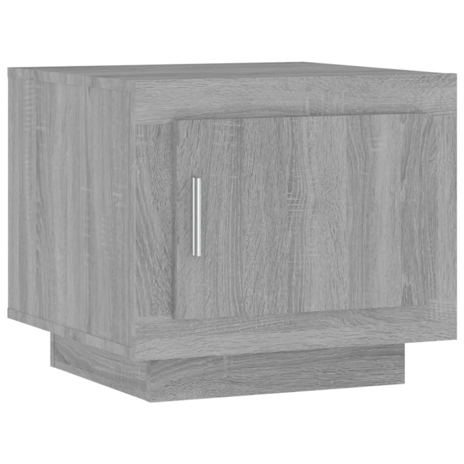 Mesa de centro madera de ingeniería gris Sonoma 51x50x45