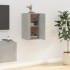 Mueble para TV de pared gris hormigón 40x34,5x60