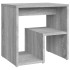 Mesitas de noche 2 uds contrachapado gris Sonoma 40x30x40