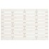 Cabecero de cama de pared madera maciza pino blanco 96x3x63