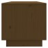 Mueble de TV madera maciza de pino marrón miel 90x35x35
