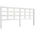 Cabecero de cama madera maciza de pino blanco 205,5x4x100