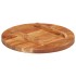 Tablero de mesa redonda madera maciza de acacia 25-27 mm 40