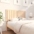 Cabecero de cama madera maciza de pino 125,5x4x100