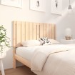 Cabecero de cama madera maciza de pino 125,5x4x100 cm