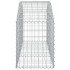 Cesta de gaviones forma arco hierro galvanizado 150x50x60/80