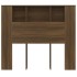 Mueble cabecero color roble marrón 120x18,5x102,5