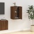 Mueble para TV de pared roble marrón 40x34,5x60