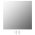 Espejo de pared cuadrado vidrio 50x50