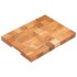 Tabla de cortar de madera maciza de acacia 40x30x3,8