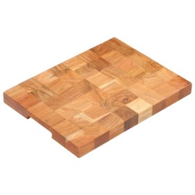 Tabla de cortar de madera maciza de acacia 40x30x3,8