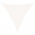 Toldo de vela triangular HDPE 5x5x5 m