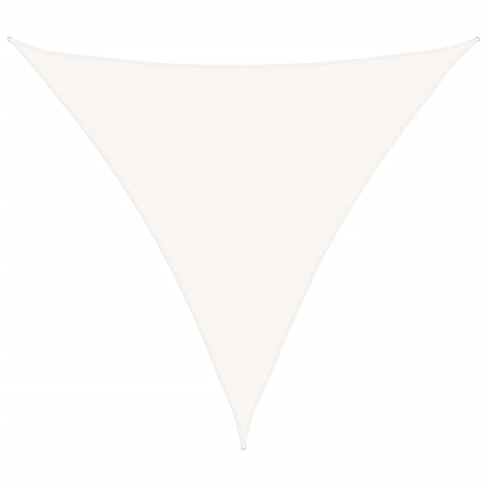 Toldo de vela triangular HDPE 5x5x5 m