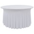 Fundas elásticas para mesa 2 uds con falda 150x74 cm