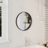 Espejo de pared negro 40