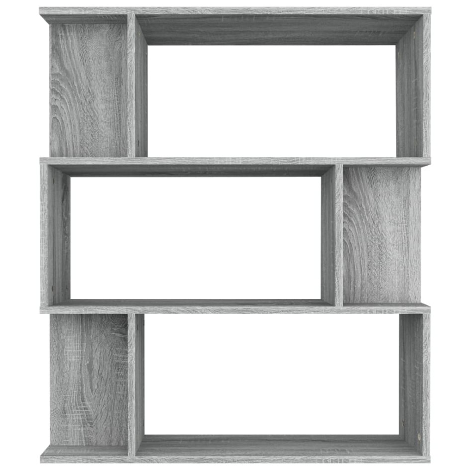 Estantería/Biombo madera contrachapada gris Sonoma 80x24x96