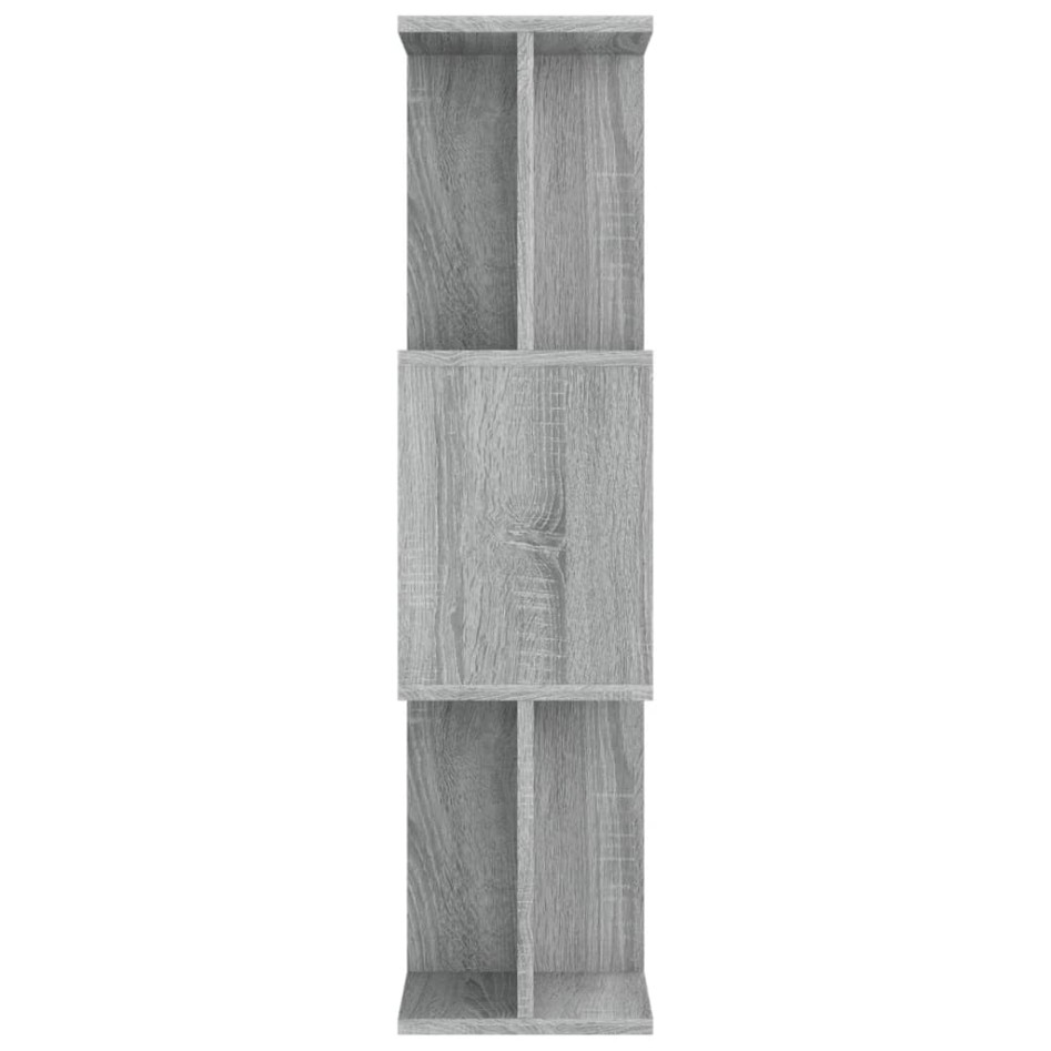 Estantería/Biombo madera contrachapada gris Sonoma 80x24x96