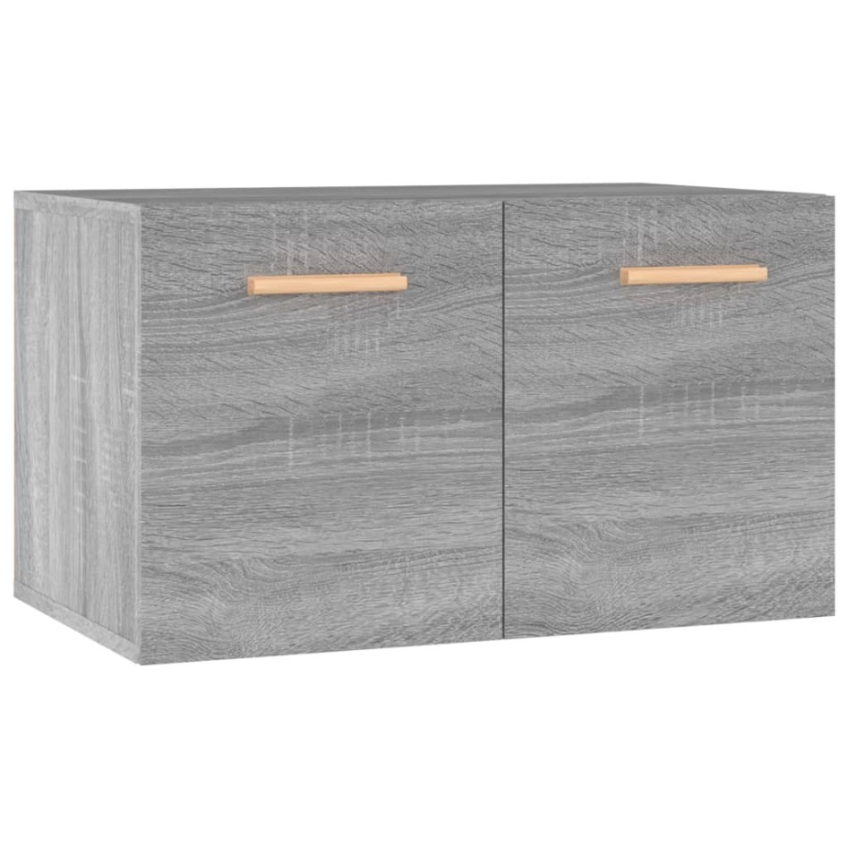 Armario de pared madera de ingeniería gris Sonoma 60x36,5x35