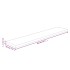 Tabla de estantería madera maciza roble sin tratar 80x20x2,5