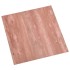 Tarimas de suelo autoadhesiva 20 unidades PVC rojo 1,86