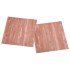 Tarimas de suelo autoadhesiva 20 unidades PVC rojo 1,86