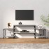 Mueble para TV madera contrachapada gris Sonoma 157x35x52