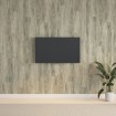 Paneles de pared con aspecto de madera PVC gris 2,06 m²