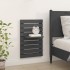 Estantes mesitas de pared 2 uds madera maciza de pino
