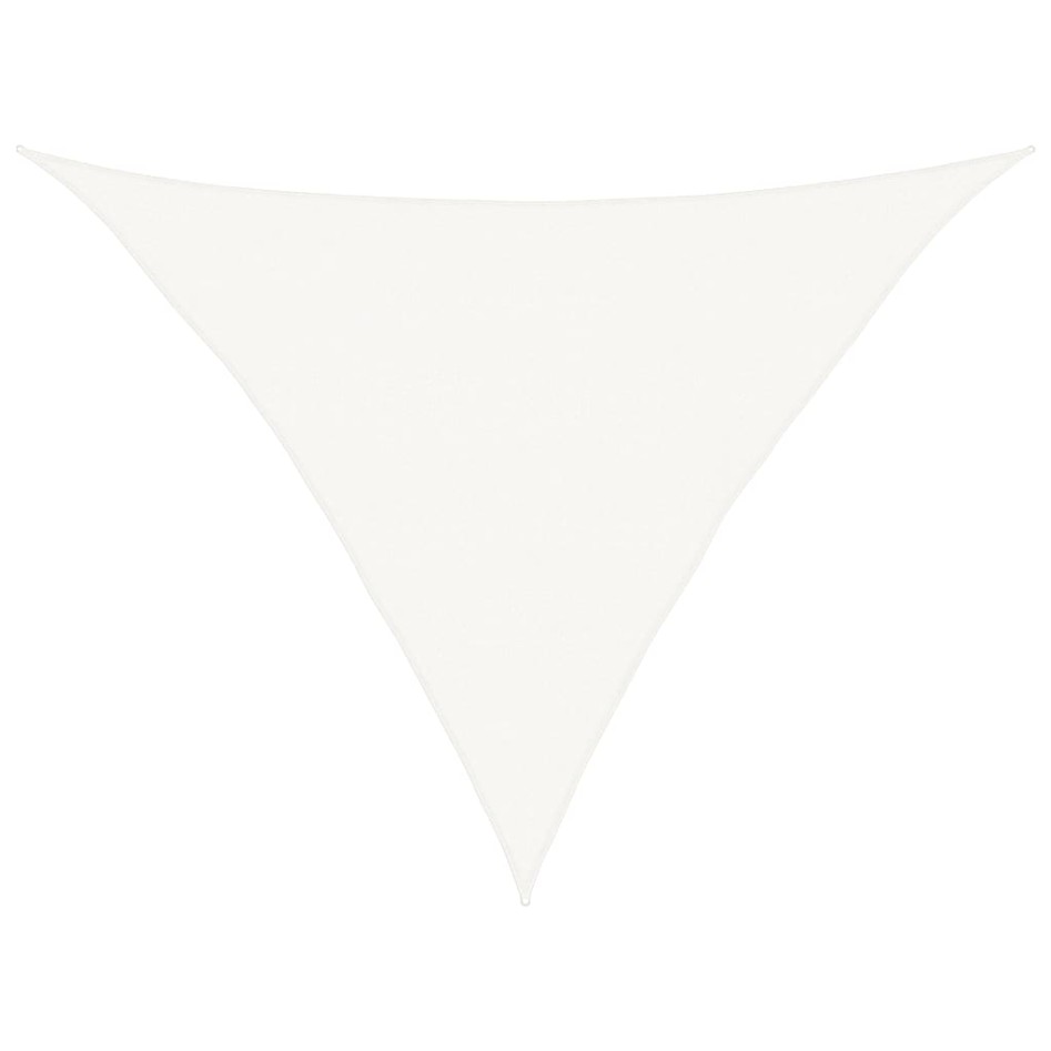 Toldo de vela blanco HDPE 160 g/m² 5x5x6