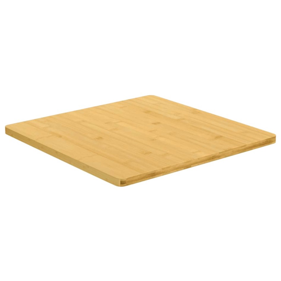 Tablero de mesa de bambú 50x50x1,5