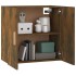 Armario de pared madera contrachapada roble ahumado 60x30x60