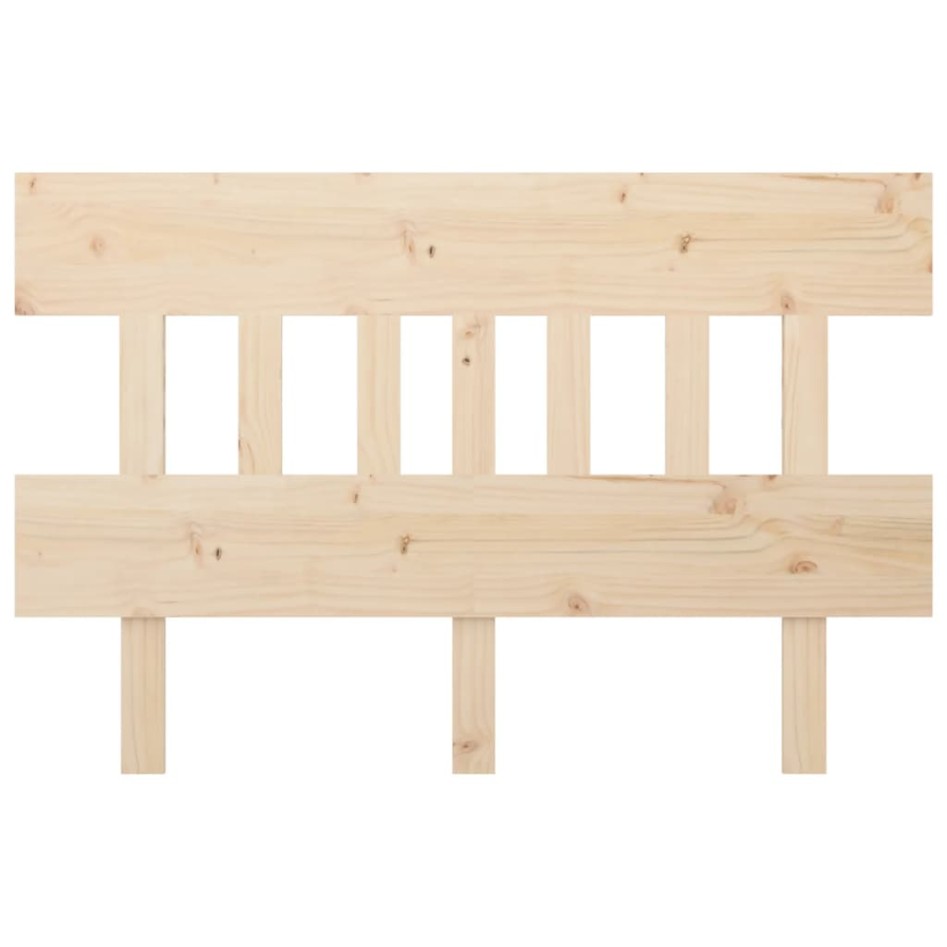 Cabecero de cama madera maciza de pino 203,5x3x81