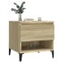 Mesa auxiliar madera contrachapada roble Sonoma 50x46x50