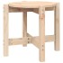 Mesa de centro de madera maciza de pino Ø52,5x45