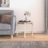 Mesa de centro de madera maciza de pino Ø52,5x45