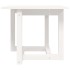 Mesa de centro de madera maciza de pino blanca 50x50x45