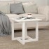Mesa de centro de madera maciza de pino blanca 50x50x45