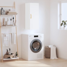 Armario de pared blanco 34,5x34x90