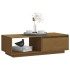 Mesa de centro de madera maciza pino marrón miel 110x50x33,5