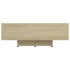 Mesa de centro madera contrachapada color roble 85x55x31